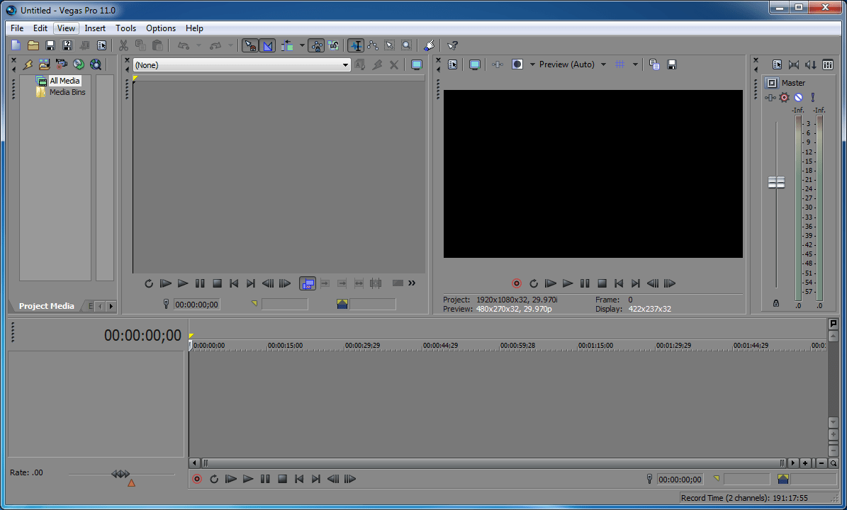 Sony Vegas Pro 11.0 พร้อมวิธีติดตั้ง (32Bit/64Bit) Full โปรแกรมตัดต่อวิดีโอ ฟรี