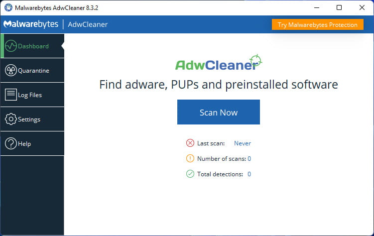 AdwCleaner 8 ล่าสุด โปรแกรมลบโฆษณาภายในเครื่อง ฟรี