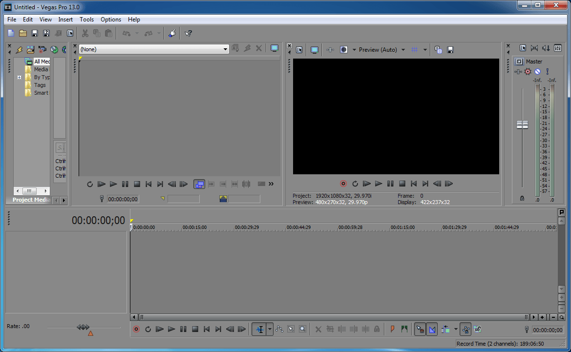 Sony Vegas Pro 13.0 พร้อมวิธีติดตั้ง (64Bit) Full โปรแกรมตัดต่อวิดีโอ ฟรี