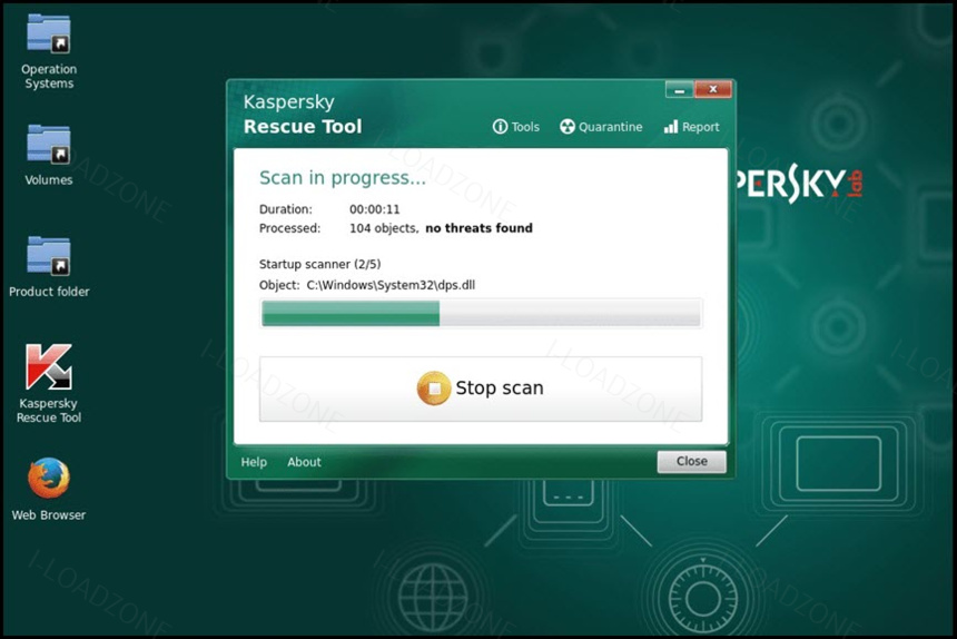 Kaspersky Rescue Disk 24 ล่าสุด (14) แผ่นบูตล้างไวรัสและมัลแวร์ฝังลึกฟรีระดับโลก โปรแกรม