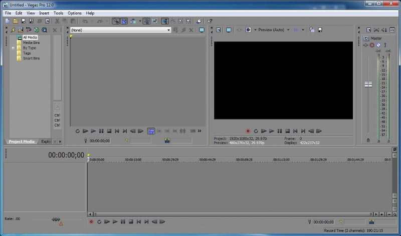Sony Vegas Pro 12.0 พร้อมวิธีติดตั้ง (64Bit) โปรแกรมตัดต่อวิดีโอ