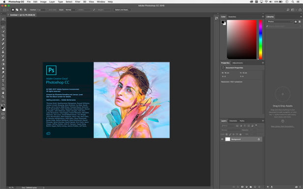 Adobe Photoshop CC 2018 (32Bit/64Bit) โปรแกรมแต่งรูป ยอดนิยม ฟรี