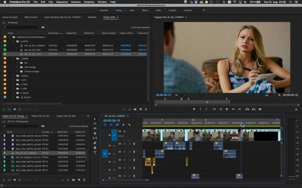 Adobe Premiere Pro CC 2018 (64Bit) โปรแกรมตัดต่อวิดีโอ ฟรี
