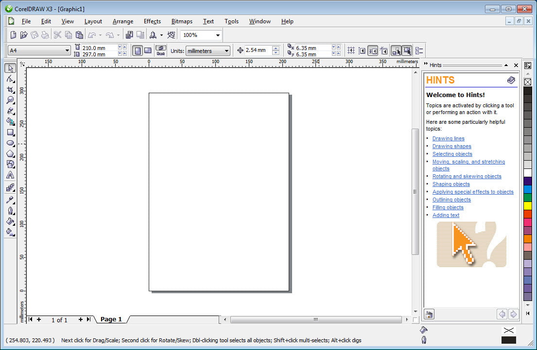 CorelDRAW Graphics Suite X3 (32Bit/64Bit) Full โปรแกรม ออกแบบภาพกราฟิก ฟรี