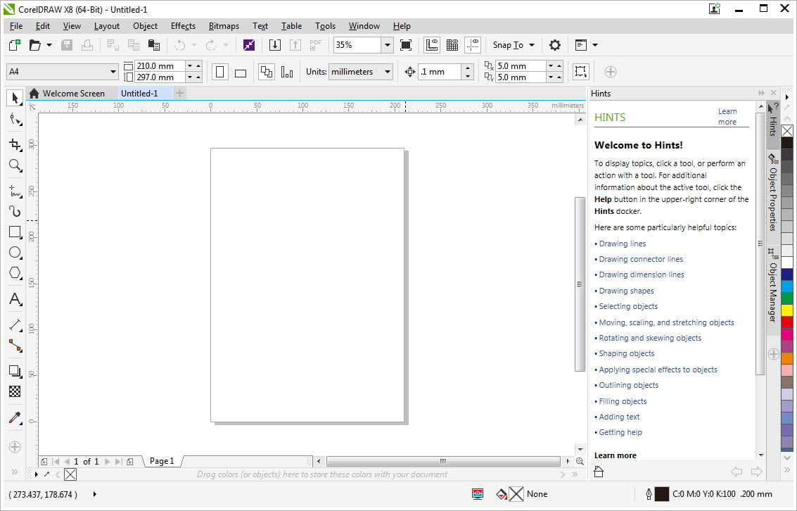 CorelDRAW X8 (32Bit/64Bit) Full โปรแกรม ออกแบบกราฟิก ฟรี