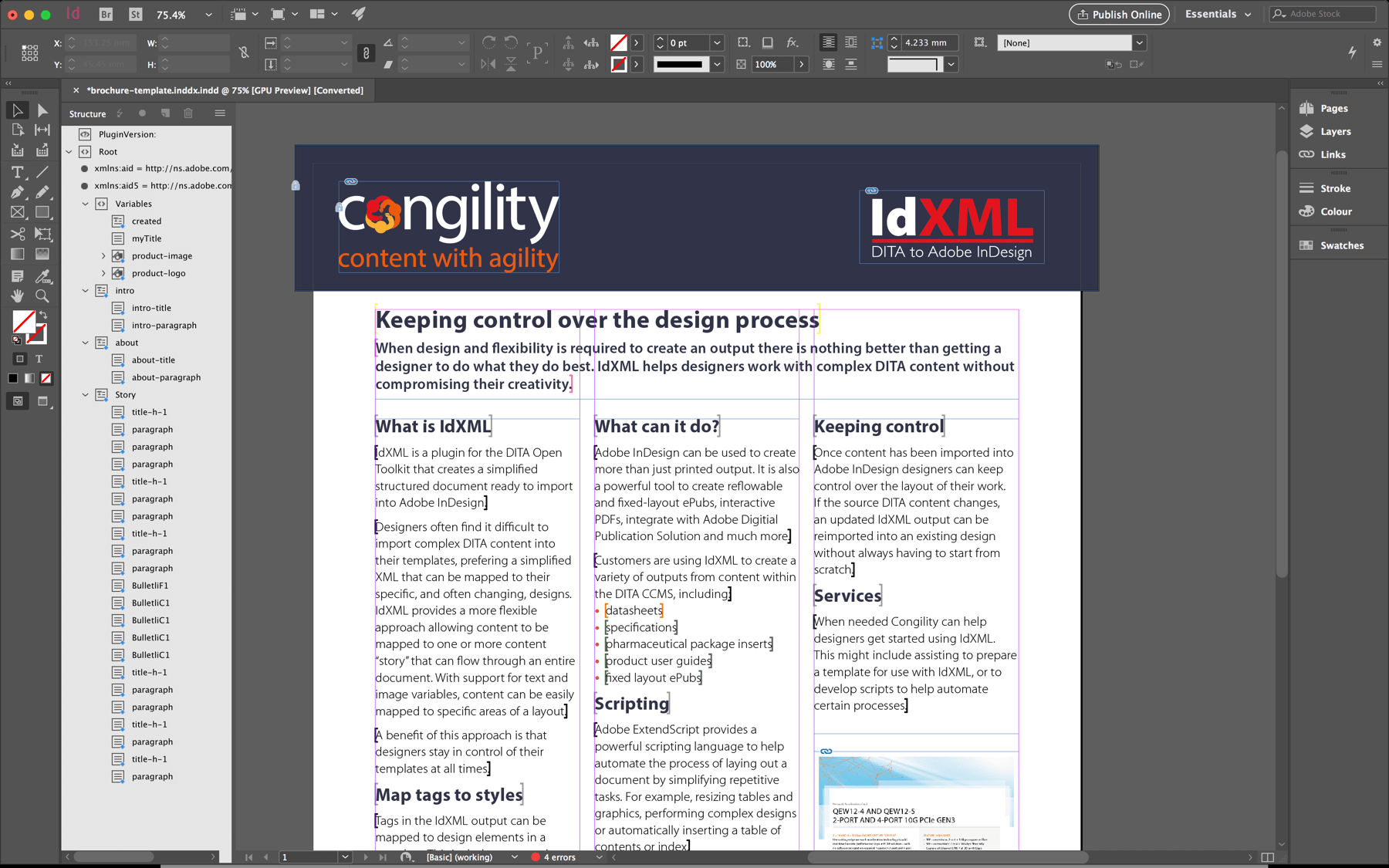 Adobe InDesign CC 2018 โปรแกรมออกแบบสื่อสิ่งพิมพ์ ฟรี