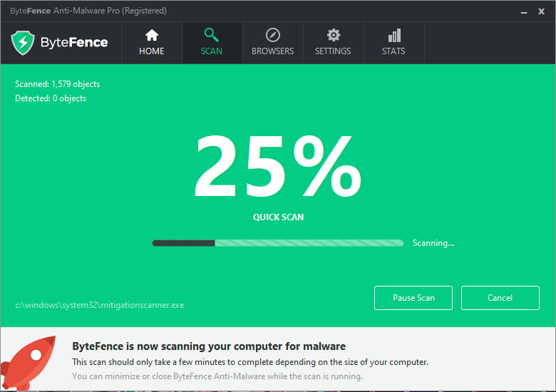 ByteFence Anti-Malware PRO 5 Full โปรแกรมป้องกันมัลแวร์ ล่าสุด ฟรี