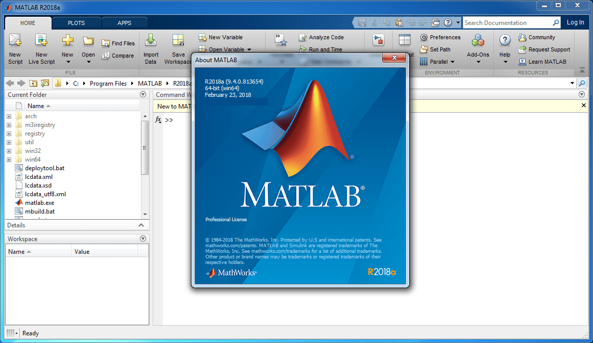 MATLAB R2018a พร้อมวิธีติดตั้ง (64Bit) Full โปรแกรมคำนวณ ฟรี