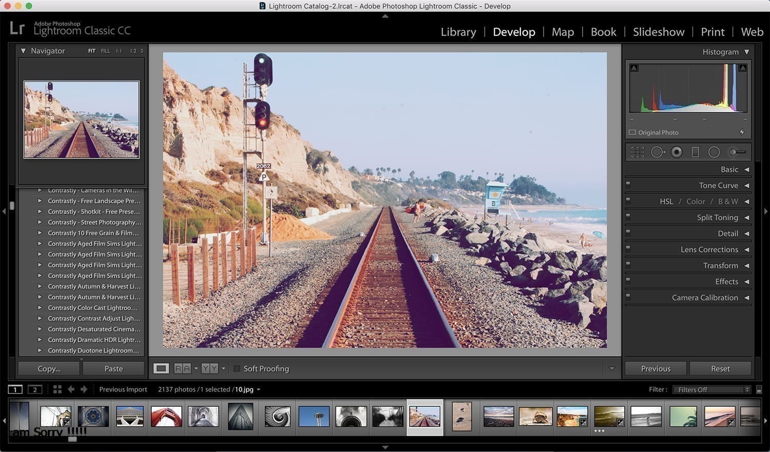Adobe Photoshop Lightroom Classic 2018 (64Bit) โปรแกรมแต่งรูป