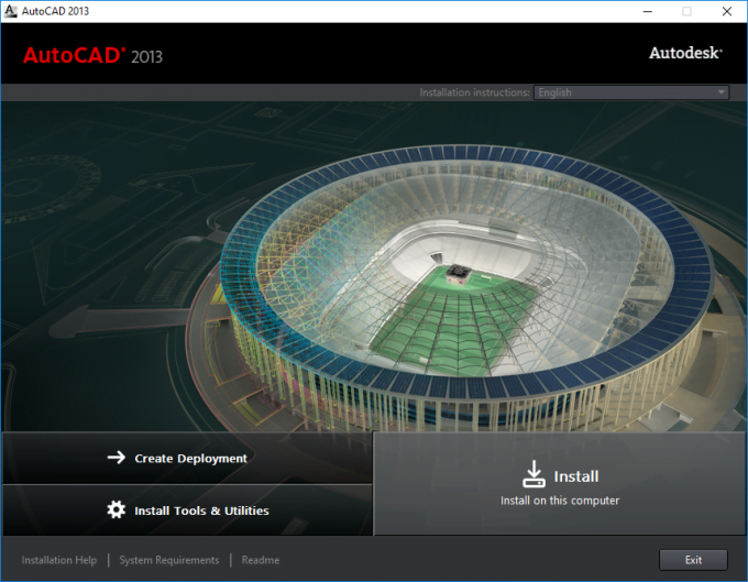 AutoCAD 2013 (32Bit/64Bit) Full โปรแกรมเขียนแบบ CAD ฟรี