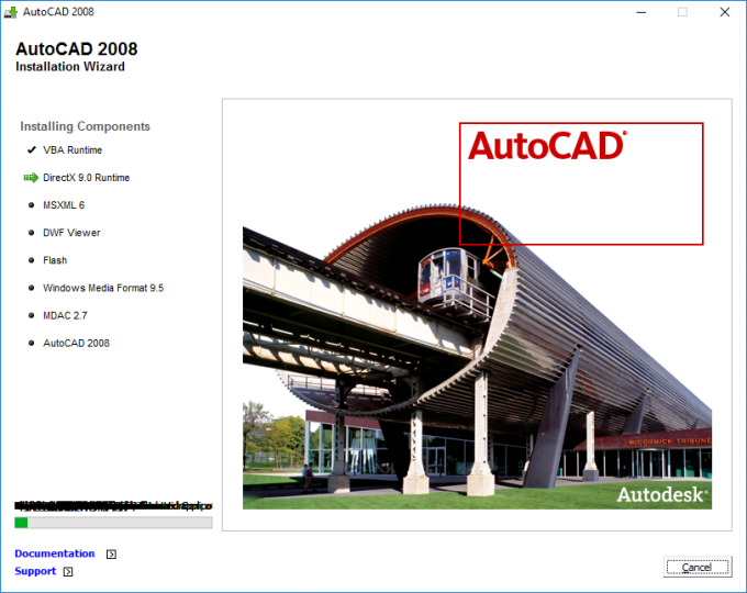 AutoCAD 2008 (32Bit/64Bit) Full โปรแกรมเขียนแบบ CAD ฟรี