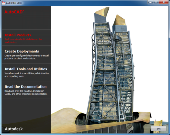 AutoCAD 2010 (32Bit/64Bit) Full โปรแกรมเขียนแบบ CAD 2D / 3D ฟรี