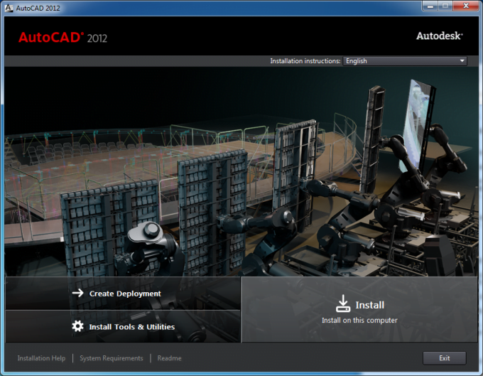 AutoCAD 2012 (32Bit/64Bit) Full โปรแกรมเขียนแบบ ฟรี