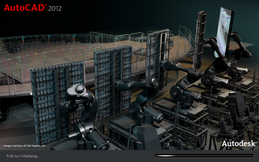 AutoCAD 2012 (32Bit/64Bit) Full โปรแกรมเขียนแบบ ฟรี