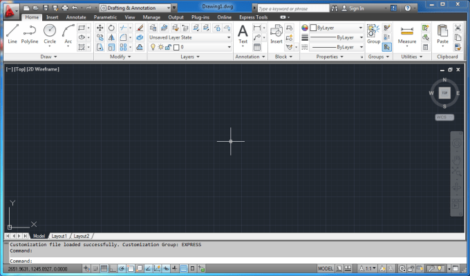 AutoCAD 2012 (32Bit/64Bit) Full โปรแกรมเขียนแบบ ฟรี
