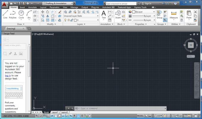 AutoCAD 2014 (32Bit/64Bit) Full โปรแกรม เขียนแบบ CAD 2D / 3D ฟรี