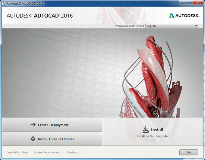 AutoCAD 2016 (32Bit/64Bit) โปรแกรมเขียนแบบ CAD 2D / 3D ฟรี