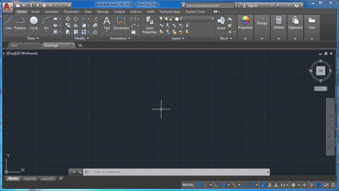 AutoCAD 2018 (32Bit/64Bit) โปรแกรม เขียนแบบ CAD 2D / 3D
