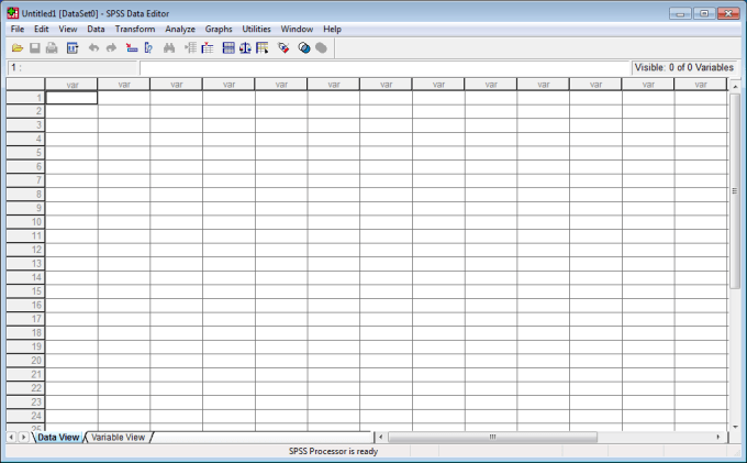 IBM SPSS Statistics 15 (32Bit/64Bit) Full โปรแกรมวิเคราะห์ทางสถิติ ฟรี