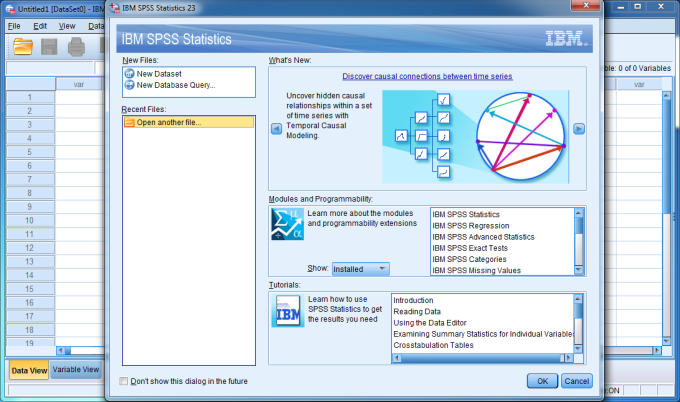 IBM SPSS Statistics 23 (32Bit/64Bit) โปรแกรมวิเคราะห์ทางสถิติ