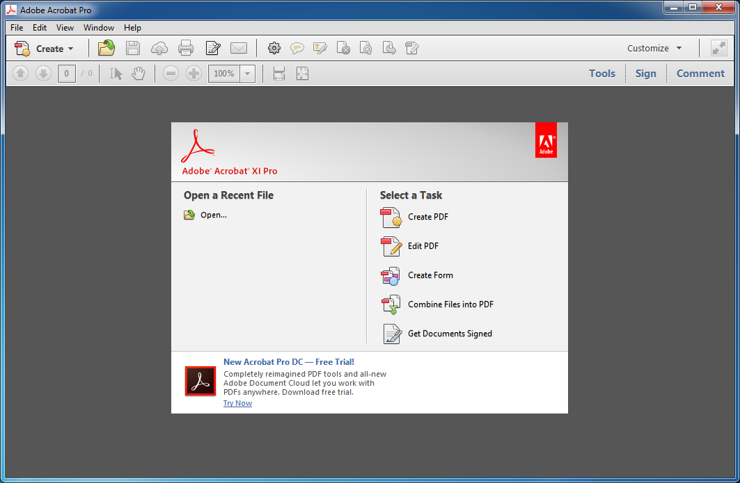 Adobe Acrobat XI Pro 11 (32Bit/64Bit) Full โปรแกรมอ่าน PDF แก้ไขไฟล์ PDF