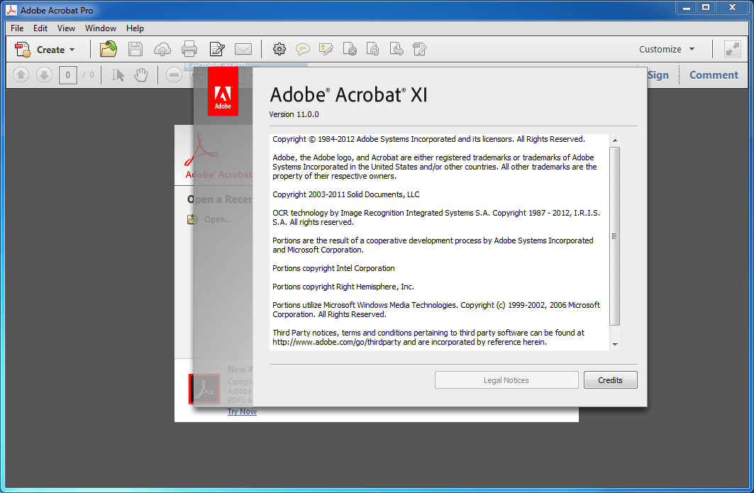 Adobe Acrobat XI Pro 11 (32Bit/64Bit) Full โปรแกรมอ่าน PDF แก้ไขไฟล์ PDF