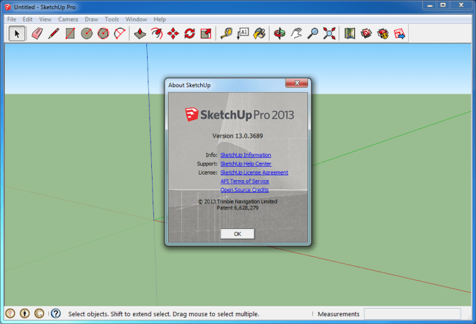 SketchUp Pro 2013 (32Bit/64Bit) Full โปรแกรมออกแบบบ้าน 3D