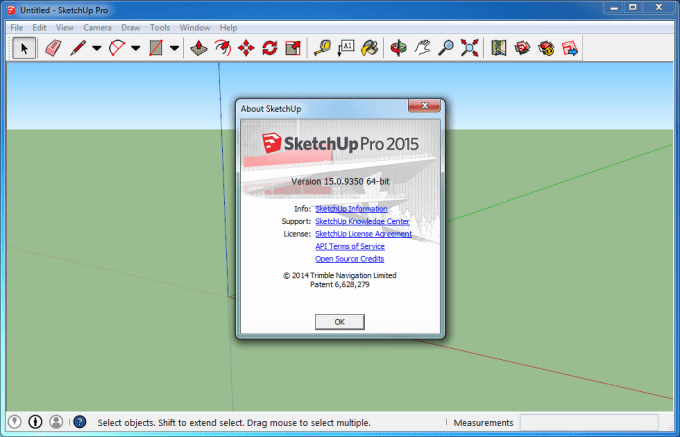 SketchUp Pro 2015 (32Bit/64Bit) Full โปรแกรมออกแบบบ้าน 3D