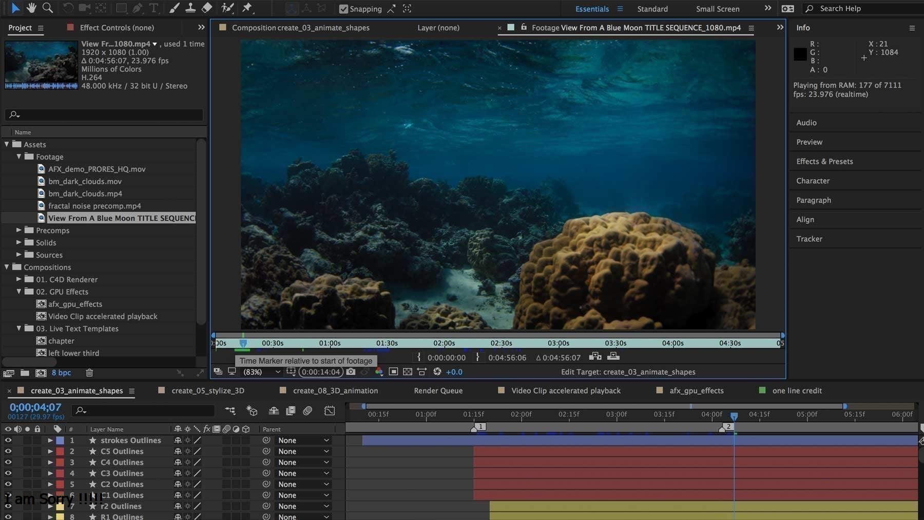 Adobe After Effects CC 2018 (64Bit) Full โปรแกรมตัดต่อวิดีโอ ทำเอฟเฟค ฟรี
