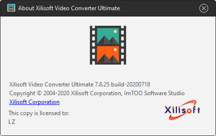 Xilisoft Video Converter Ultimate 7.8.25 Build 20200718