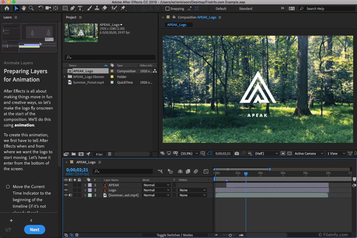 Adobe After Effects CC 2019 (64Bit) Full โปรแกรมตัดต่อวิดีโอ ทำเอฟเฟค ฟรี