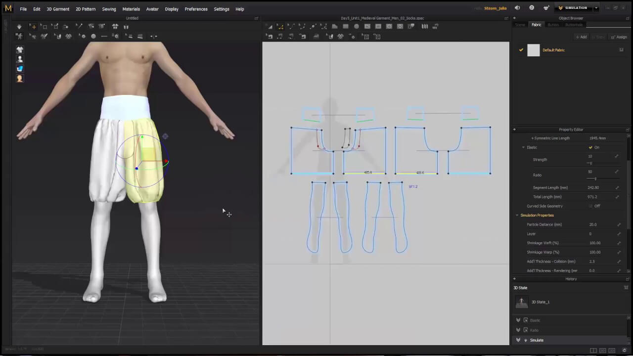 Marvelous Designer 8 ล่าสุด Personal (64Bit) โปรแกรมออกแบบเสื้อผ้า 3D ฟรี