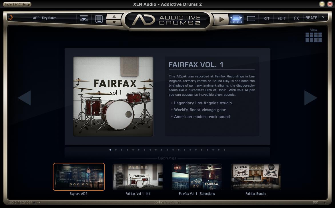 XLN Audio Addictive Drums 2 ล่าสุด Complete 2 โปรแกรมจำลองเสียงกลอง สมจริงระดับโลก