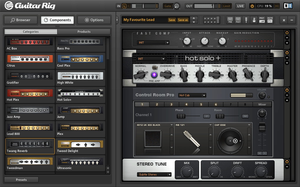 Guitar Rig 5 ล่าสุด Pro โปรแกรมจำลองแอมป์และเอฟเฟกต์กีต้าร์