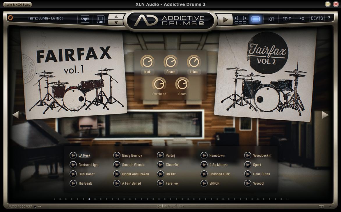 XLN Audio Addictive Drums 2 ล่าสุด Complete 2 โปรแกรมจำลองเสียงกลอง สมจริงระดับโลก