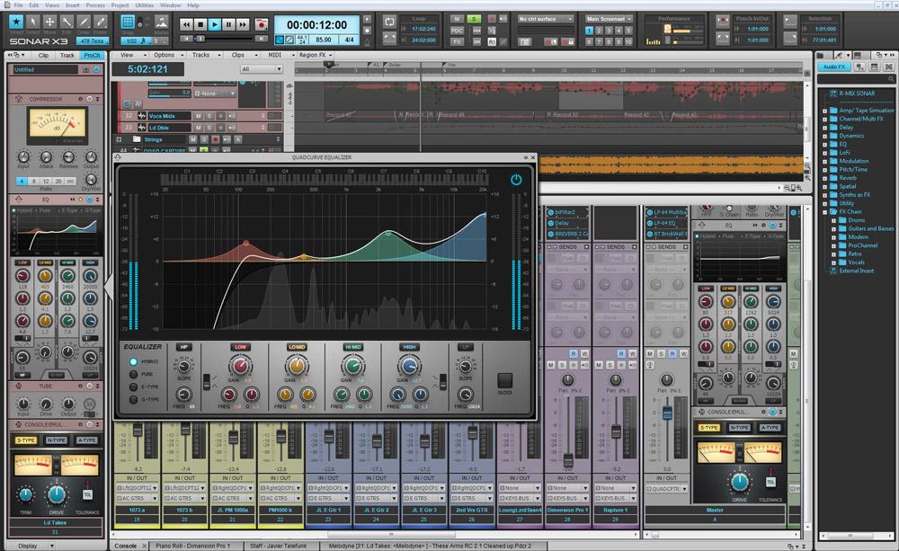 โปรแกรม Sonar X3 Producer (7.67 GB) ไฟล์เดียว ตัวเต็ม ฟรี