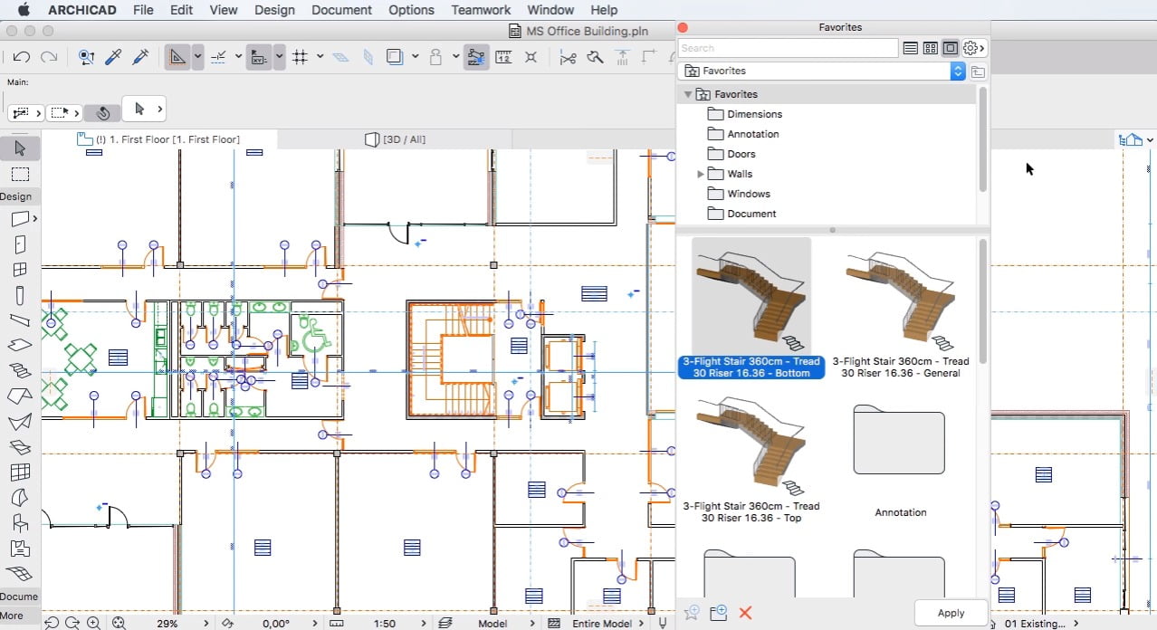 ArchiCAD 20 / 21 (Win/macOS) Full ฟรี โปรแกรม