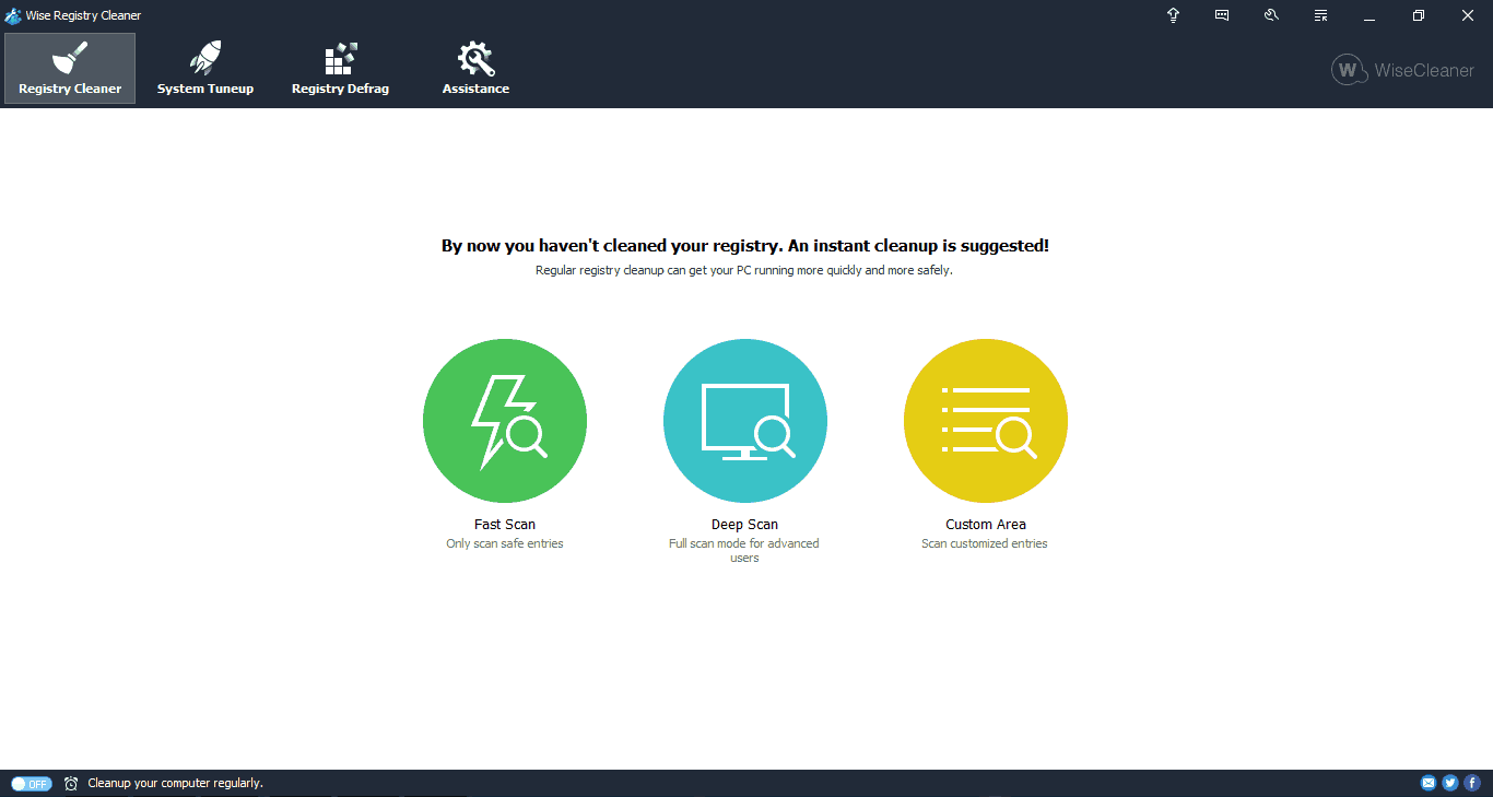 Wise Registry Cleaner Pro 10 ล่าสุด โปรแกรมทำความสะอาด PC ฟรี