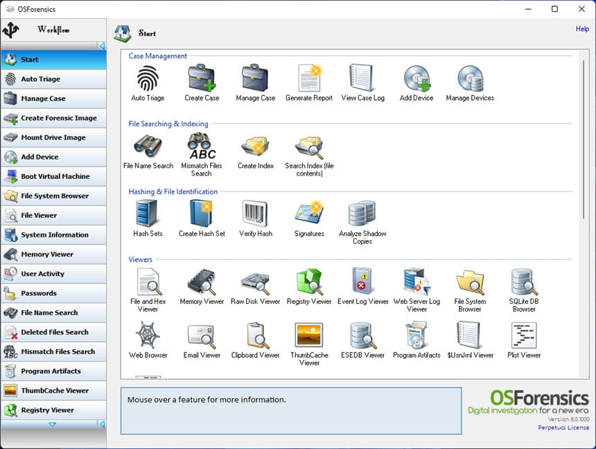 PassMark OSForensics Pro 8.0 (x64) ชุดโปรแกรมอเนกประสงค์ ฟรี โปรแกรม