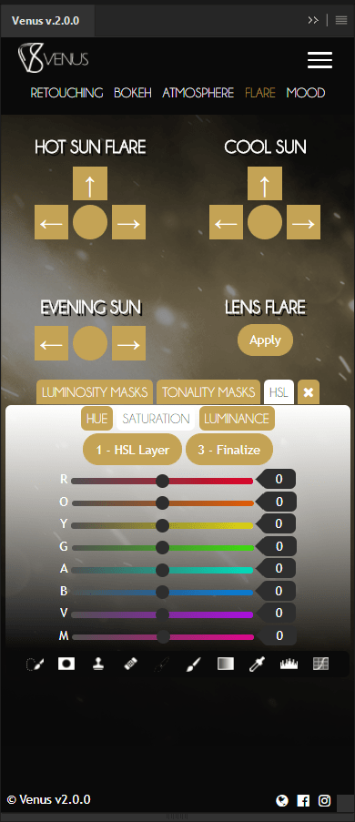 Venus Retouch Panel 3 ล่าสุด For Photoshop ปลั๊กอิน Photoshop สำหรับรีทัชรูปภาพ ฟรี โปรแกรม