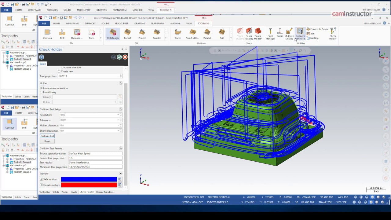 Mastercam 2019 Full (64Bit) โปรแกรมออกแบบ 3D ฟรี