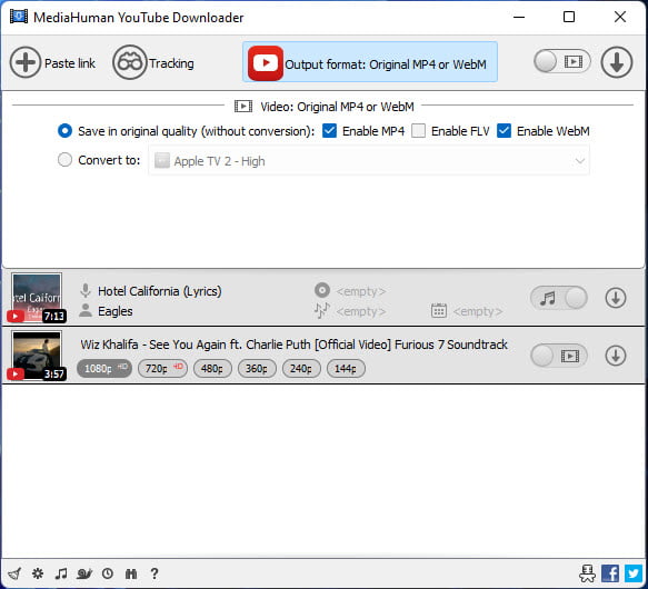 MediaHuman YouTube Downloader 3 ล่าสุด (1206) โปรแกรมดาวน์โหลดวิดีโอ Youtube