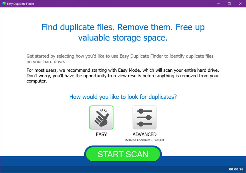 Easy Duplicate Finder 7 ล่าสุด โปรแกรมค้นหาไฟล์ที่ซ้ำกัน