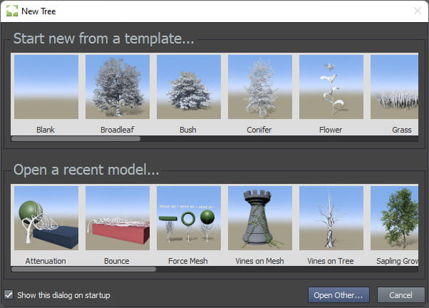 SpeedTree Modeler โปรแกรมสร้างโมเดลต้นไม้และพืชพรรณ 3D ระดับมาตรฐานโลก ล่าสุด
