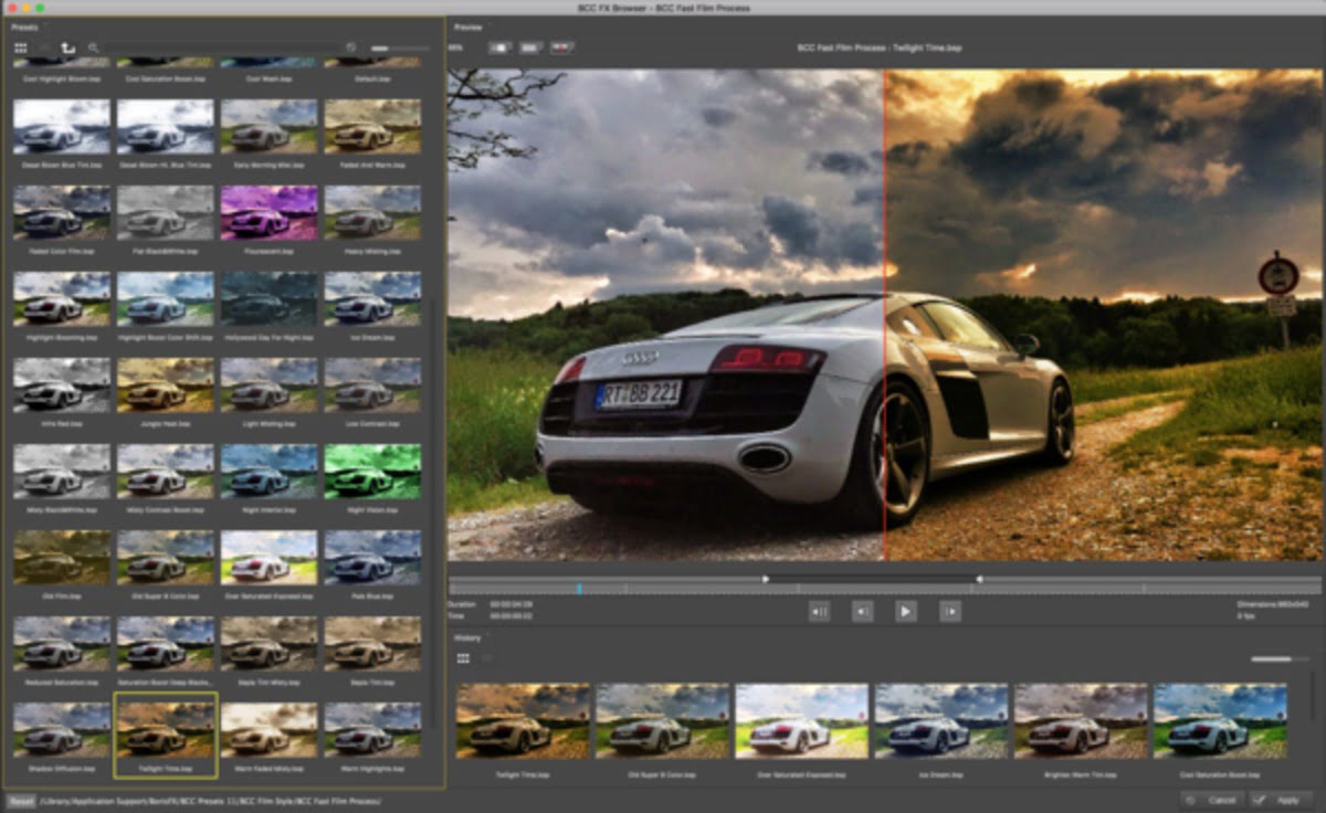 Boris FX Continuum Complete 2019 ล่าสุด.5 ปลั๊กอิน Adobe / OFX โปรแกรม