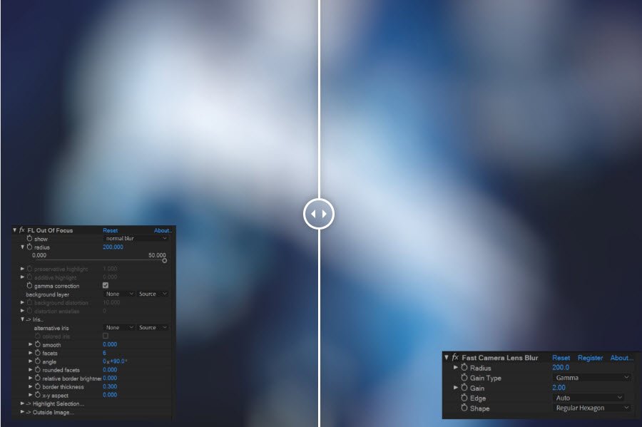 Fast Camera Lens Blur for After Effects & ล่าสุด; Premiere Pro ฟรี โปรแกรม