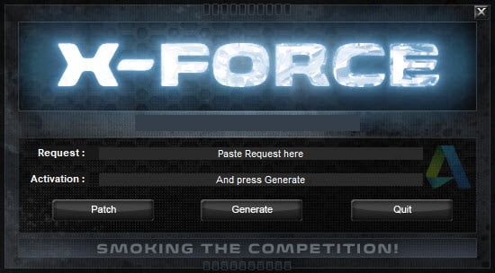 X-Force Keygen for Autodesk 2005-2021 (x86/x64) ฟรี