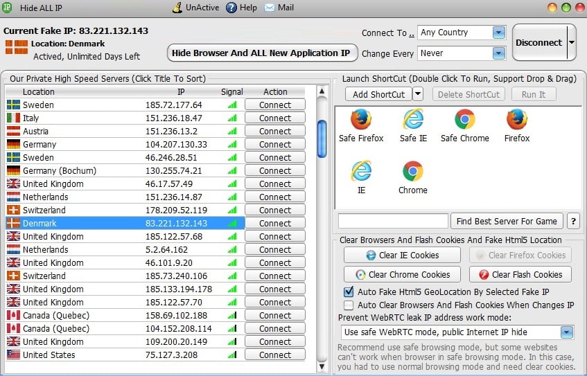 Hide ALL IP 2019 ล่าสุด Full โปรแกรมเปลี่ยน IP เครื่อง / ซ่อน IP จริง ฟรี