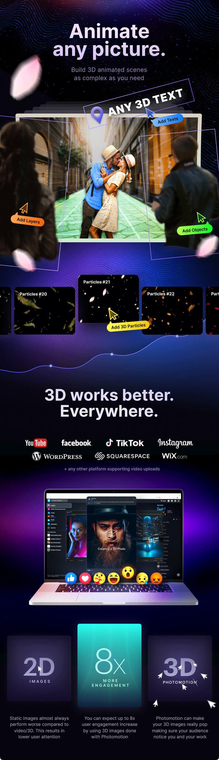 Videohive – Photomotion 3D Photo Animator (6 ล่าสุด in 1) ฟรี โปรแกรม