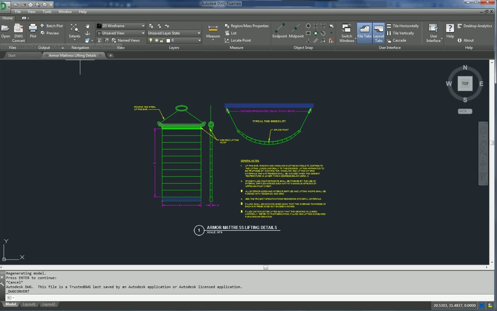 Autodesk DWG Trueview 2020 Full โปรแกรมเปิดไฟล์ DWG